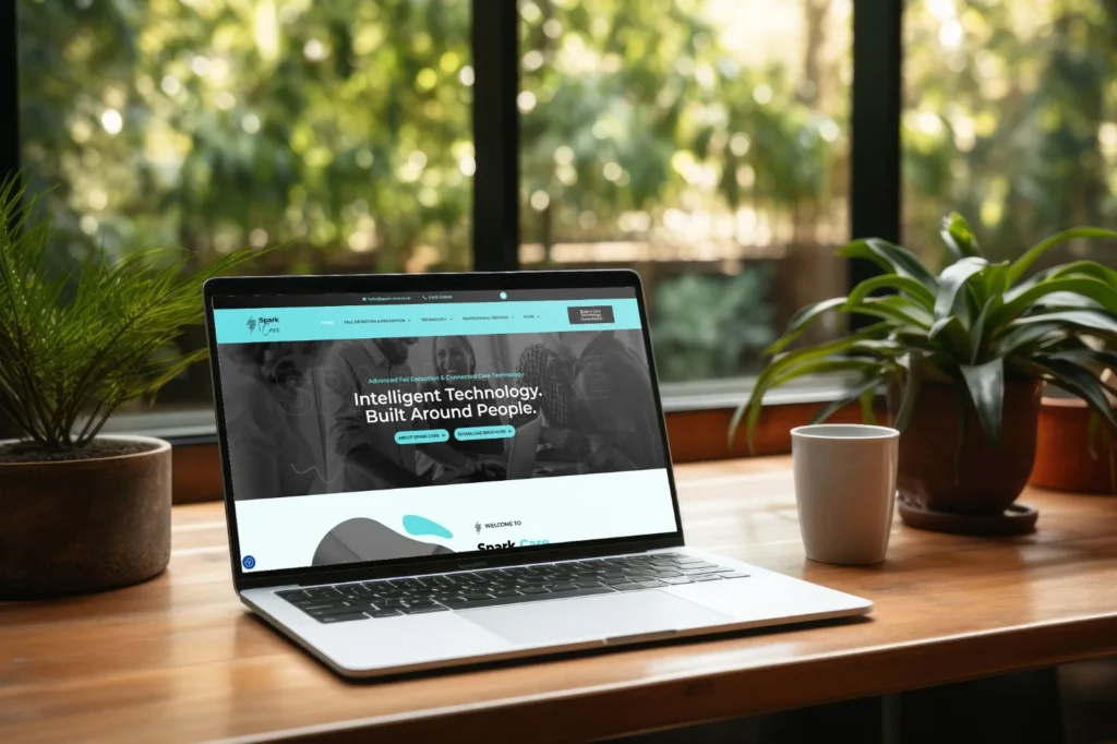 4 SparkCare website designed by Anchor Web Agency