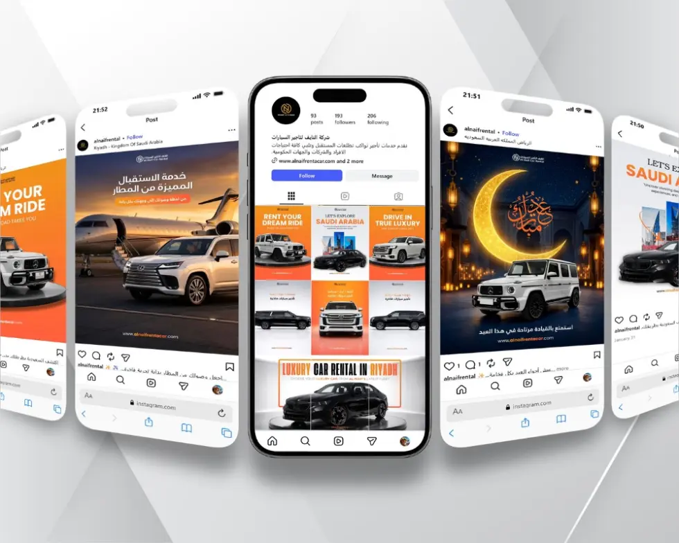 5 Social media managment client alnai