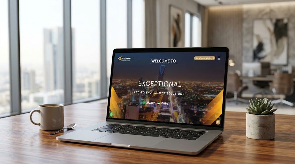 Exceptional PM project management website design by MTR Marketing Agency